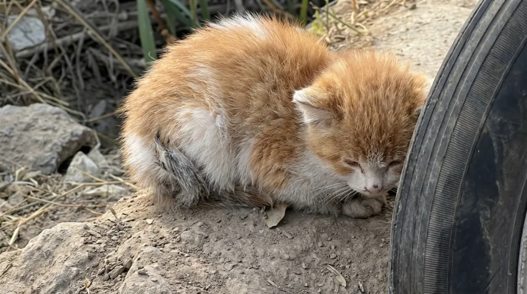 Sauvetage chaton