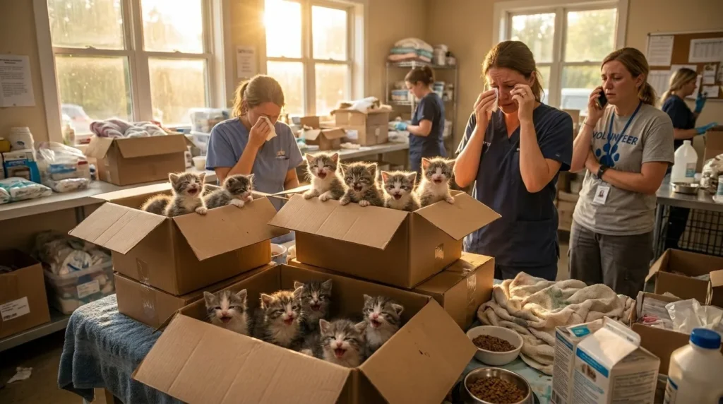  l’incroyable destin d’un chaton abandonné à la SPA