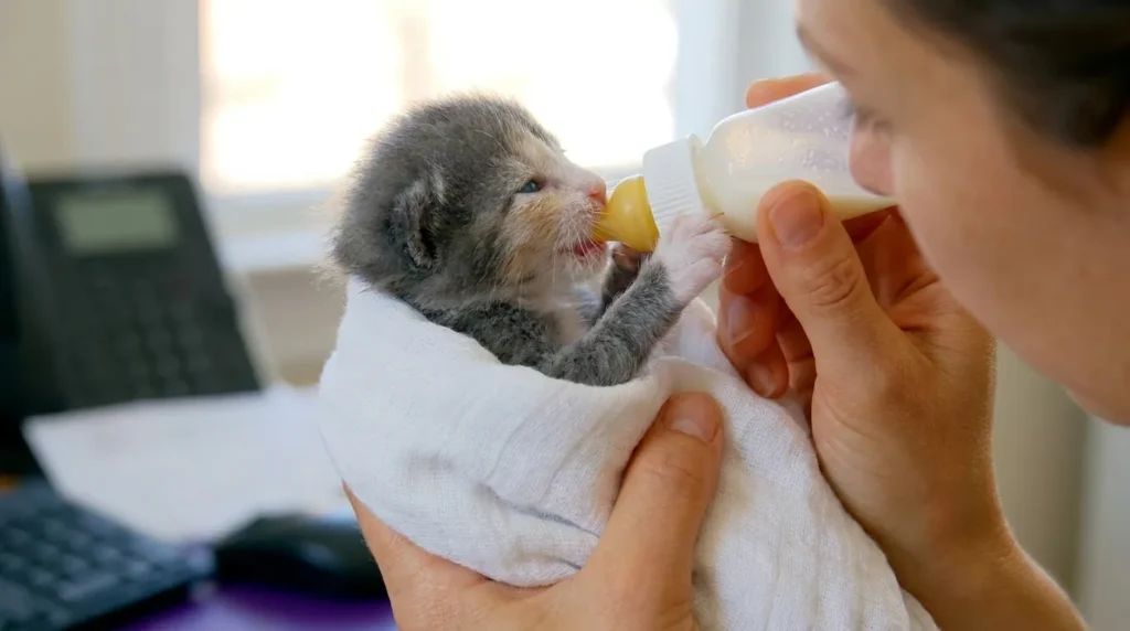  l’incroyable destin d’un chaton abandonné à la SPA