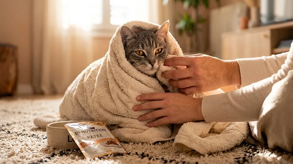 Comment laver un chat ?