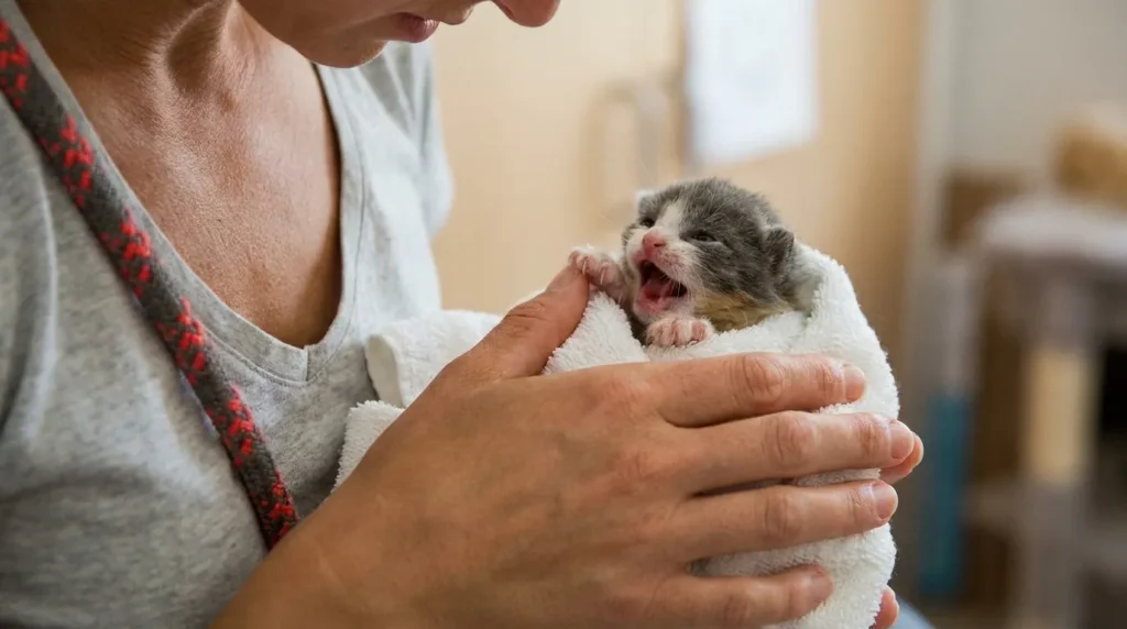 Diva : l’incroyable destin d’un chaton abandonné à la SPA